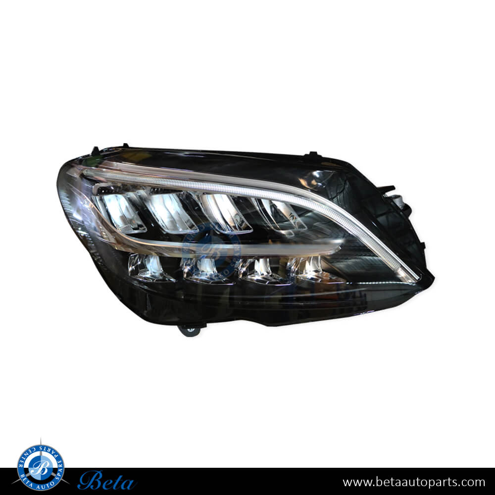 Right Side Headlamp Static LED for Mercedes C-Class W205 2019-2021 models, Part Number 2059066304 Right Side Headlamp Static LED for Mercedes C-Class W205 2019-2021 models, Part Number 2059066304